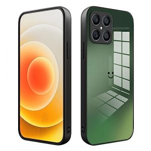 XINYEXIN Coque pour Honor X8 4G Case, &Eacute;tui Housse de T&eacute;l&eacute;phone en Verre D&eacute;grad&eacute;, Coque Antichoc et Anti-Rayures Mode Ultra-Mince - Vert (Xinyexin, neuf)