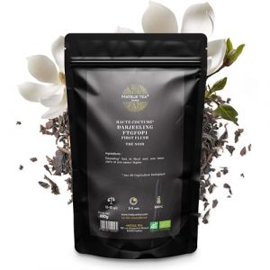 Matsue Tea - Darjeeling Haute Couture - Th&eacute; noir en vrac - Saveur Frais & Fleuri - Qualit&eacute; Premium - Feuilles de Th&eacute; Ramass&eacute;es &agrave; la Main - 250 g (MATSUE TEA, neuf)