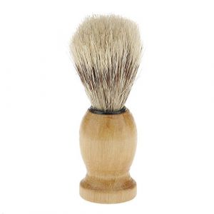Brosse de rasage professionnelle avec manche en bois pour salon de coiffure (whxinmeirun, neuf)