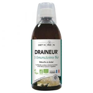 Diet Horizon Draineur 5 émonctoires Bio 500ml (REKINKE, neuf)