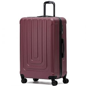 Flight Knight Premium Lightweight Suitcase - Built-in Side Lock - 8 Spinner Wheels - ABS Hard Shell Check in Highly Durable Luggage - Medium - 67x45x26cm (Prime Brands Group FR, neuf)