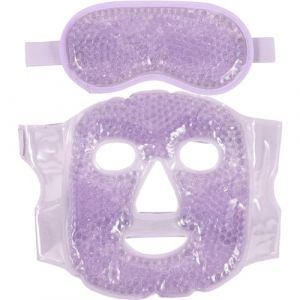 Baluue 1ensemble Masque De Refroidissement Réutilisable Pour Yeux Visage Froide Gel Fatigue Poches Pour Détente Maison Ou Voyage (Fortune Luck, neuf)