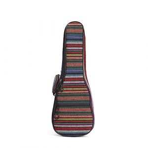 Surwin Ukulélé 21/23/26 Pouces, Housse pour Ukulélé Etui Ukulélé Sac Ukulélé Rembourré avec Sangle Réglable pour Soprano/Concert (21 Pouces,Bohemia 3) (Yiwin, neuf)