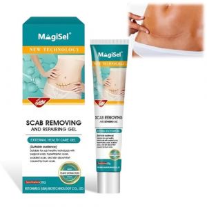 Gel Cicatrices, Nuit Intensive pour Creme Cicatrices, Amélioration significative des Cicatrice Chirurgie, d'Acné, Vergetures, Cicatrice Brûlures, etc, Réparation Cutanée, Absorption Rapide, 20g (TUITUII, neuf)