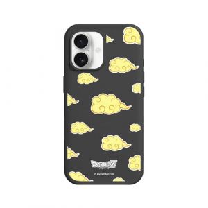 RhinoShield Coque pour [iPhone 17] | SolidX &ndash; Coque renforc&eacute;e avec Absorption des Chocs, Protection Contre Les Chutes aux Standards Militaires - Noir [Dragon Ball Z/Kinto'un Pattern] (RHINOSHIELD - Evolutive Labs, neuf)