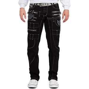 KOSMO LUPO Herren Jeans KM009-1-bans W34/L34 (bans24, neuf)