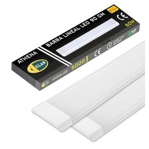 CLAR - Neon LED 90CM, Reglette LED 90CM, Neon Garage, Reglette Garage, 60W, Blanc Froid 6500K (Pack 2) (CLAR ILUMINACI&Oacute;N, neuf)