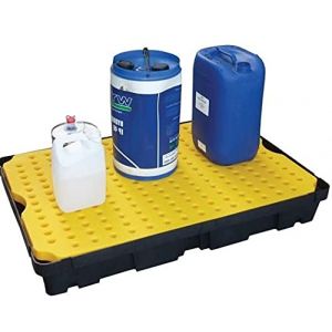 TAP FRANCE Bac de rétention en PEHD à poser avec caillebotis 40 L 800x600x155 mm (TAP FRANCE, neuf)