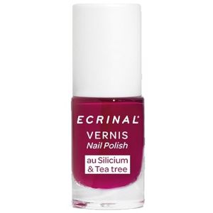 Ecrinal Vernis Silicium + Tea Tree 5 ml - Prune (BackinLine, neuf)