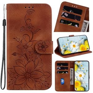 Rosbtib Coque pour Samsung Galaxy S23 Ultra 5G 6.8 Pouces 2023 Housse en Cuir avec Porte-Cartes T&eacute;l&eacute;phone Portable avec Support Etui &agrave; Rabat Magn&eacute;tique pour Galaxy S23 Ultra - Marron Lys (Tengkai Technology, neuf)