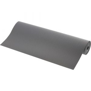 GTV - Tapis Antiderapant pour Tiroirs et &Eacute;tag&egrave;res de R&eacute;frig&eacute;rateur, Rouleau de Tapis pour Armoire, Protection Tiroir Cuisine, Protege Tiroir et Placard Cuisine - Anthracite, 48 x 500 cm (Simek proficentrum, neuf)