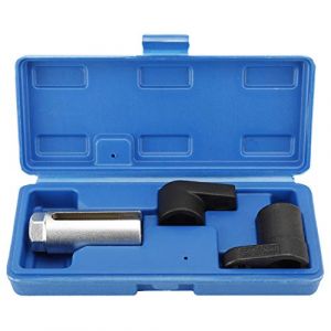 FreeTec 3 Pièces Douille Sonde Lambda 22mm, Clé à Douille de Sonde Lambda et Capteur d'Oxygène pour Voiture, avec Boîte (FreeTec, neuf)