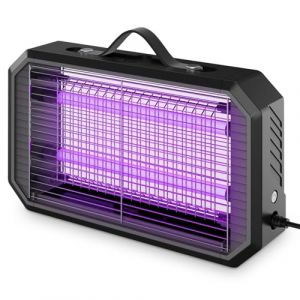 Loowoko Lampe Anti Moustique Interieur, Tue Mouche Electrique, Anti Moustique Electrique, Lampe UV Anti Moustique, Lumiere Bleue Anti Moustique, Lampe Anti Mouche, LED Appareil Anti Moustique (Fangfa, neuf)