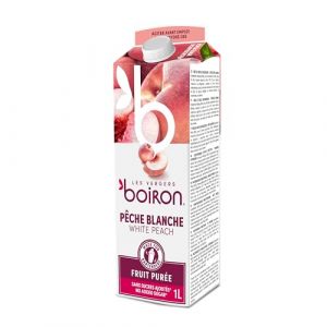 Purée de Pêche blanche Boiron 1 litre (ZRB DISTRIBUTION, neuf)