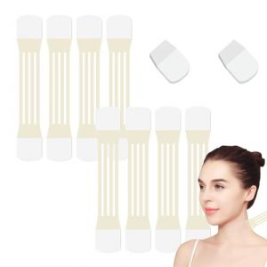 Ruban de cou de Celestica, Ruban de cou de l'onconsumer, Couss de casse instantanée STRAP PATS RESTRING RESTRING, Bandes rares invisibles derrière le cou, high élastique respirant (2 set) (yuanyushangmaohang, neuf)