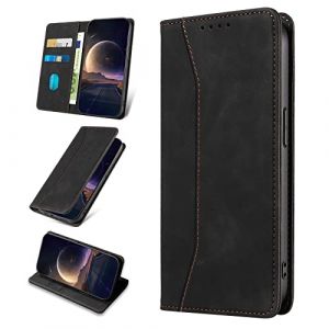 KANVOOS Coque pour Huawei Y5 2019, Etui Protection Housse en Cuir PU [Porte Cartes], Antichoc Portefeuille &Eacute;tui &agrave; Rabat Flip Case pour Huawei Y5 2019 / Honor 8S (Noir) (CONBER, neuf)