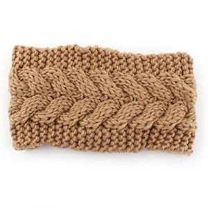 Ruilogod Bandeau en nylon tress&eacute; pour femme - Couleur camel (id:eb f9f c7 d34 126) (DWD-union, neuf)