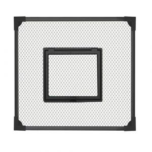 Couvercle Magnétique pour Aquarium, Couvercle D'aquarium de Remplacement, Filet Anti-Saut, à Monter Soi-Même, Empêche Les Chats D'entrer, Protection en Maille Protège Les Poissons L'aquarium, 30x30cm (perfk, neuf)
