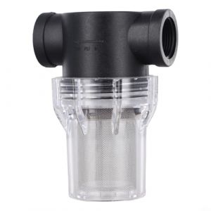 Yjdoorplay Filtre de tuyau d'arrosage, pour irrigation de jardin, &eacute;cran en maille, filtre de pipeline, filtre de pompe &agrave; eau, pour tuyau d'entr&eacute;e d'eau (maille de 1,9 cm, 40 mailles) (luckymore, neuf)