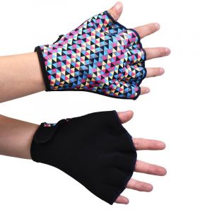 Gants de Natation Gants Palm&eacute;s de Plong&eacute;e Gants d'Entra&icirc;nement Natation Gants Aquatiques R&eacute;sistant &agrave; l'eau Palm&eacute;s en N&eacute;opr&egrave;ne Surf pour Enfant Adulte (Rose, S) (OHMillionUK, neuf)