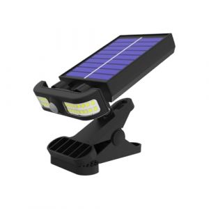 Aufquwk Lumieres Solaires De Gouttiere - Lampes Solaires Extérieures à Pince | Projecteur Solaire Avec Capteur De Mouvement Pour Jardin Pelouse Terrasse Allée Piscine Cour (fuawieg, neuf)