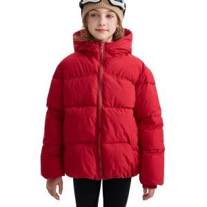 Happy Cherry Manteau Mi-Long Fille Garçon épais Hiver Doudoune Chaud Enfant Filles Veste à Capuche Blouson d'Hiver 120 (Gshishop, neuf)