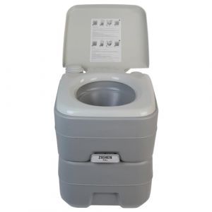 BB Sport WC Portable Camping 20 litres WC Chimique 400 x 345 x 440 mm Toilette Mobile Caravane Hauteur D'assise Confortable 44 cm (BB Sport, neuf)