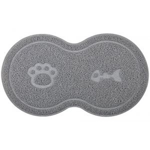 DM Tapis de litière en forme de 8 pour chat 46 x 26 cm (Estore102, neuf)