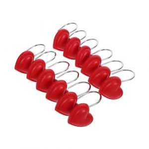 MOLUCKFU 12pièces De Rideau Forme De Coeur Pour Accessoires Élégants Pour Rideaux De Et Fenêtres (Ziyiiu, neuf)