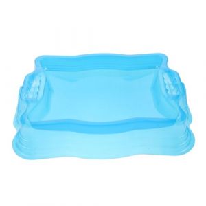 Hemobllo Ar&egrave;ne de Combat pour Toupies (Ar&egrave;ne Seule), Grand Stade de Bataille Bleu 42cm, Plateau de Jeu Hexagonal Compatible avec Beyblade/Nado, Jouet de Remplacement Portable pour Enfants (pattobold, neuf)
