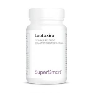Supersmart - Lactoxira - Micro-Organismes Dont Lactobacillus Casei & Bifidobacterium Longum - Contribue à Supprimer les Troubles de l'Humeur | Sans OGM - 60 Capsules DR (Supersmart SA, neuf)