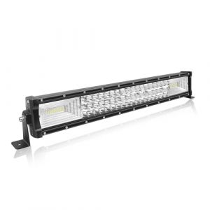 Willpower Barre LED Incurv&eacute; 56cm 22'' 270W Rampe Spot et Flood 12V 24V &Eacute;tanche Projecteur Longue Port&eacute;e Feux Phare de Travail pour 4x4 Voiture Camion Tracteur Quad Bateau (gzyizai, neuf)