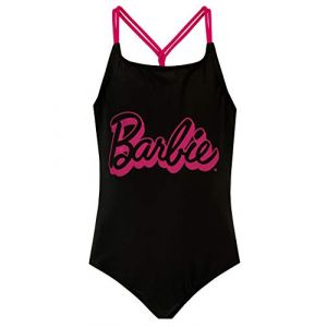 Barbie Maillot De Bain Maillot De Bain 1 Piece Fille |Maillot De Bain Enfants | 7-8 Ans (Character FR, neuf)