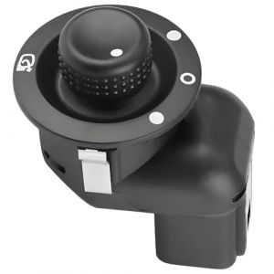 ZAMDOE 8200676533 Bouton Commande Retroviseur pour Clio 3, Megane 2, Laguna 2, Grand Scenic 2, Be Bop Express Kangoo/Grand 109014 Interrupteur de Commande de r&eacute;troviseur lat&eacute;ral (ZAMDOE, neuf)
