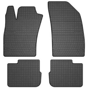 MOTOS Tapis de sol caoutchouc pour Fiat Tipo depuis 2015 Améliorez Votre Confort de Voyage avec Le tapis noir antidérapant Auto ET- tapis voiture Tous Temps pour Voiture, Protection Contre les salissu (MOTOS EU, neuf)
