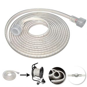 LaapDak Projecteur de Chantier,5m Barre LED,Lampe Chantier,6500K,IP54,Étanche pour Garage,Atelier,Travail (LaapDak, neuf)