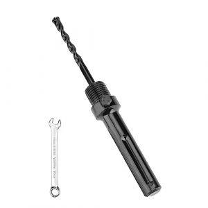 Rallonge SDS MAX de 120 mm et foret de centrage à 4 tranchants 8 x 110 mm, guide de scie cloche murale pour couronne de forage (GOOQEE, neuf)