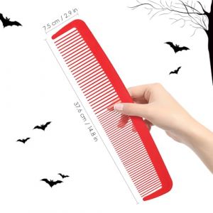 Ipetboom 3 pièces Peigne Naturel à Dents Larges Accessoire Humoristique Fait Main pour Fête Halloween et Carnaval Décorations Festives Légères et Portables Couleur Couleur Aléatoire (KinRoZ, neuf)