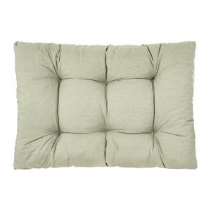 Best Wool Ensemble de Coussin Palette – Coussin d’Assise 120 x 80 cm pour Palettes Europe – Coussin Palette Rembourré avec Mousse Granulaire Poulirette (Wool-Stam, neuf)