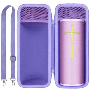 Lebakort Dur &Eacute;tui Housse Cas Compatible avec Ultimate Ears MEGABOOM 4 /MEGABOOM 3 Enceinte Bluetooth Portable (Violet) (Lebakort-EU, neuf)