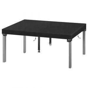 Kovshuiwe Housse de table de jardin imperméable en tissu Oxford 420D pour utilisation en extérieur et intérieur - Noir - 120 x 90 x 15 cm (Kovshuiwe-EU, neuf)