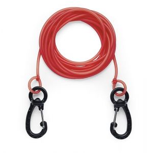 C4 Sagola élastique pour bouée avec mousquetons 4 m - 8 m - 12 m - Ligne accessoires Marco Bardi Pêche sous-marine Apnée (4 mètres) (Arundo, neuf)