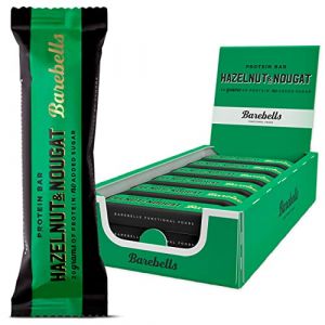 Barebells Barre de prot&eacute;ine 20g proteine, 12x55g chocolat protein bars (Hazelnut & Nougat) (ChristopherParker, neuf)
