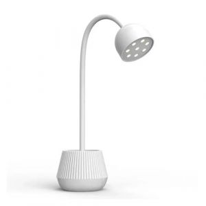 Mini lampe &agrave; ongles LED 24 W for s&egrave;che-ongles, faux ongles, manucure, vernis, colle, s&eacute;chage rapide, lampe UV, lampe de table pliable &agrave; 360 &deg;(Pink Plug-in Model) (neimenggukeduzhuangshigongchengyouxiangongsi, neuf)