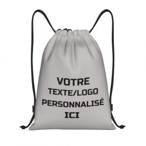 Tingwei sac a dos personnalisable en gros avec votre logo Sac de sport homme femme, sac &agrave; dos voyage, sac piscine,petit sac de sport pour toutes vos activit&eacute;s sportives et r&eacute;cr&eacute;atives (beiruolanmaoyi, neuf)