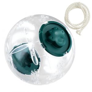 15 cm Boule Hamster Transparent Balle d'exercice pour Hamster hamsters Exercise Ball en Plastique Animal hamsters Boule pour Animaux de Compagnie pour Gerbille, Cochon d'Inde, H&eacute;risson Exercice (Vert) (zhiyuanhao, neuf)