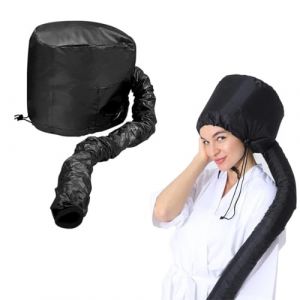JYNXOR Casque Seche Cheveux Bonnet Seche Cheveux Bonnet Chauffant Cheveux Soin Casque Chauffant Cheveux Sèche de Capot pour le Style de Séchage Curling Conditionnant en Profondeur (Noir) (SHOPSCAPE INK, neuf)