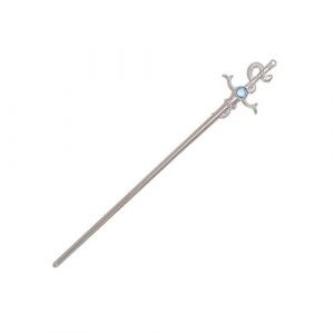 Épingle à cheveux décorative en forme de serpent pour femme et fille - Élégante baguette - Accessoire de coiffure traditionnel (tonder, neuf)