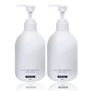 Lotion corporelle éclaircissante originale à la niacinamide - Lotion corporelle éclaircissante de Corée, hydratation intense pour les taches brunes et le teint terne, tous types de peau (2Pcs) (rulanbaihuolingshouyouxiangongsi, neuf)
