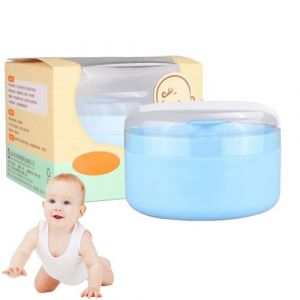 R&eacute;cipient &agrave; poudre pour b&eacute;b&eacute; avec soufflet &ndash; Bo&icirc;tier de poudre portable avec &eacute;ponge douce | Bo&icirc;te de rangement facile pour les soignants, les nouveaux parents, les baby-sitters, les m&egrave;res soignantes (cdjyyxgs, neuf)